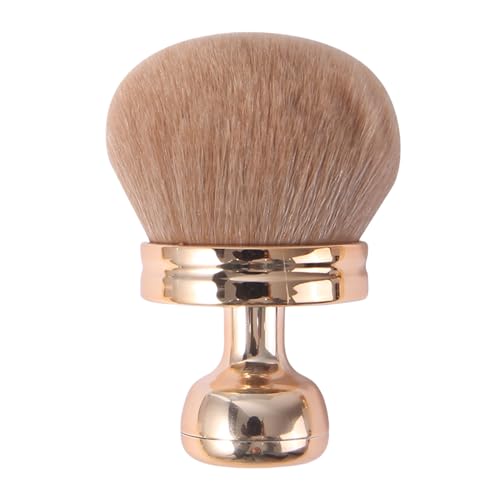 2 Stück Gesichtspinsel 3 Zoll Face Make Up Pinsel Große Selbstbräunender Rücken-Applikator Mineral Puder Schminkpinsel Für Bronze Blend Haut Für Makelloses Foundation Gesicht Bein-Make-up-Pinsel von Tanxemery