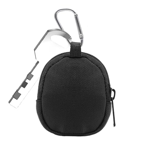 Geldbeutel, Portemonnaie | Outdoor Geldbörse | Outdoor Rucksack | Münzaufbewahrungszubehör | Taillentasche für Reisen Wandern Camping Erkundung Angeln Radfahren, Schwarz , Se référer au descriptif von Tanxemery