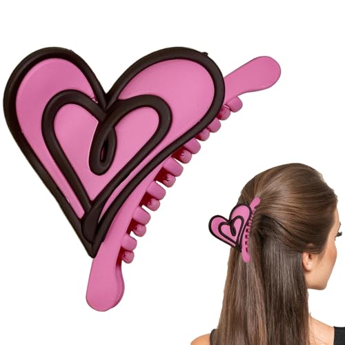 Krallenclip für Frauen, süße Haarspangen | Niedlicher fester Krallencliphalter | Haarstyling-Werkzeug in leuchtenden Farben für Sport, Verabredungen, Ausgehen, den täglichen Gebrauch, Partys von Tanxemery