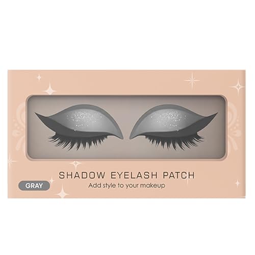 Lidschatten Wimpern Aufkleber | Wiederverwendbare Falsche Wimpernschatten Pads | Wasserfeste Lang Anhaltende Wimpern Pflaster Für Frauen Party Hochzeit Reise Festival Halloween Cosplay von Tanxier