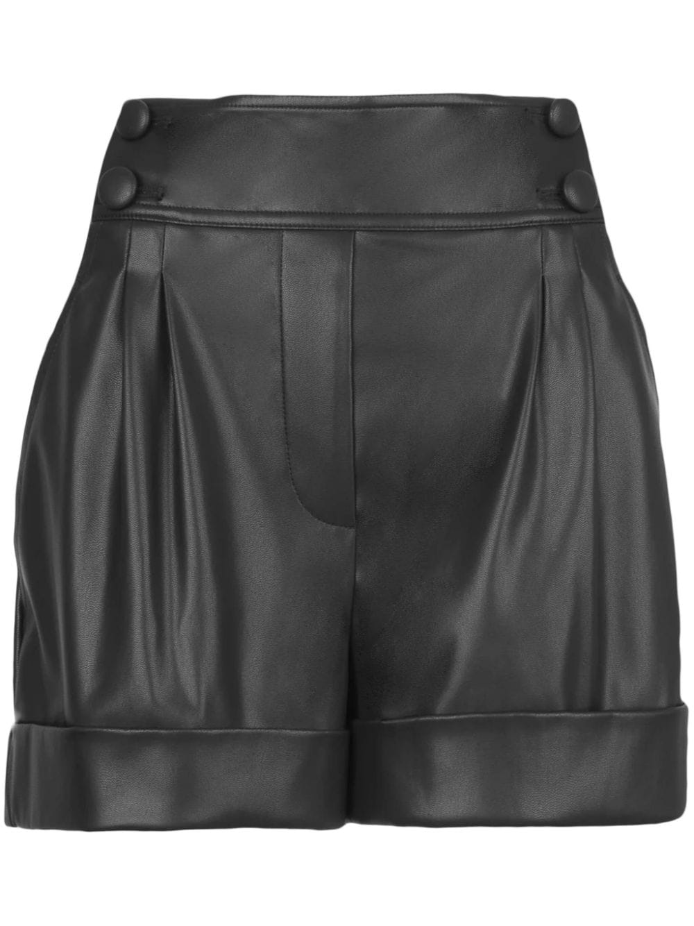 Tanya Taylor Greta Shorts aus Faux-Leder - Schwarz von Tanya Taylor