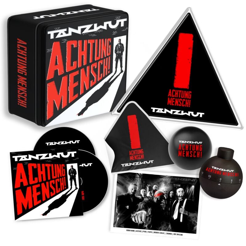 Achtung Mensch! von Tanzwut - 2-CD (Boxset, Limited Edition) von Tanzwut