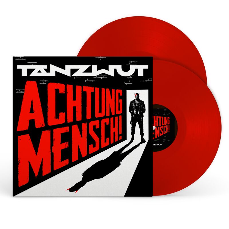 Achtung Mensch! von Tanzwut - 2-LP (Coloured, Limited Edition) von Tanzwut