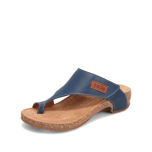 Taos Footwear Damen Loop Sandale, tiefseeblau, 6-6.5 von Taos