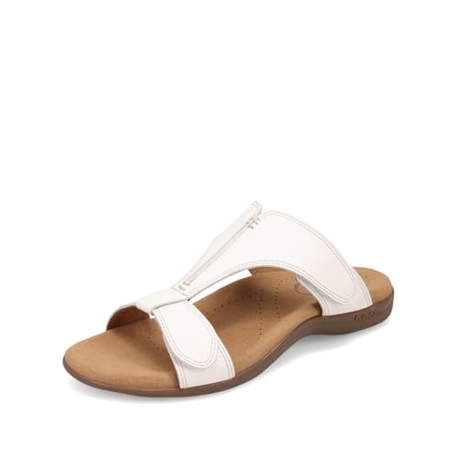 Taos Footwear Damen Slide Show Sandalen, Weiss/opulenter Garten, 42 EU von Taos