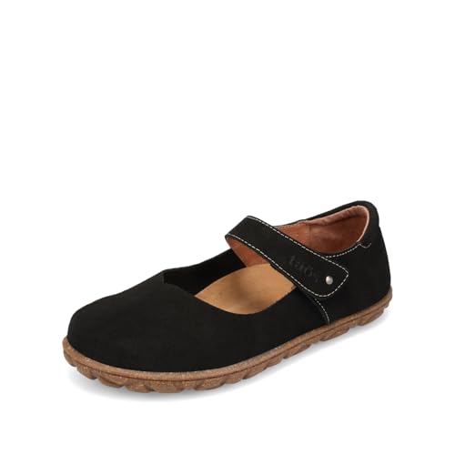 Taos Footwear Damen Success Mary Jane, Schwarzes Wildleder, 10-10.5 von Taos