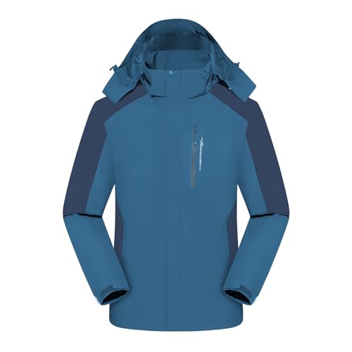 Taoyoule Wasserdichte Outdoorjacken für Herren Leichter Regenmantel Windjacke zum Wandern und Radfahren Sportbekleidung für Frühling und Herbst von Taoyoule