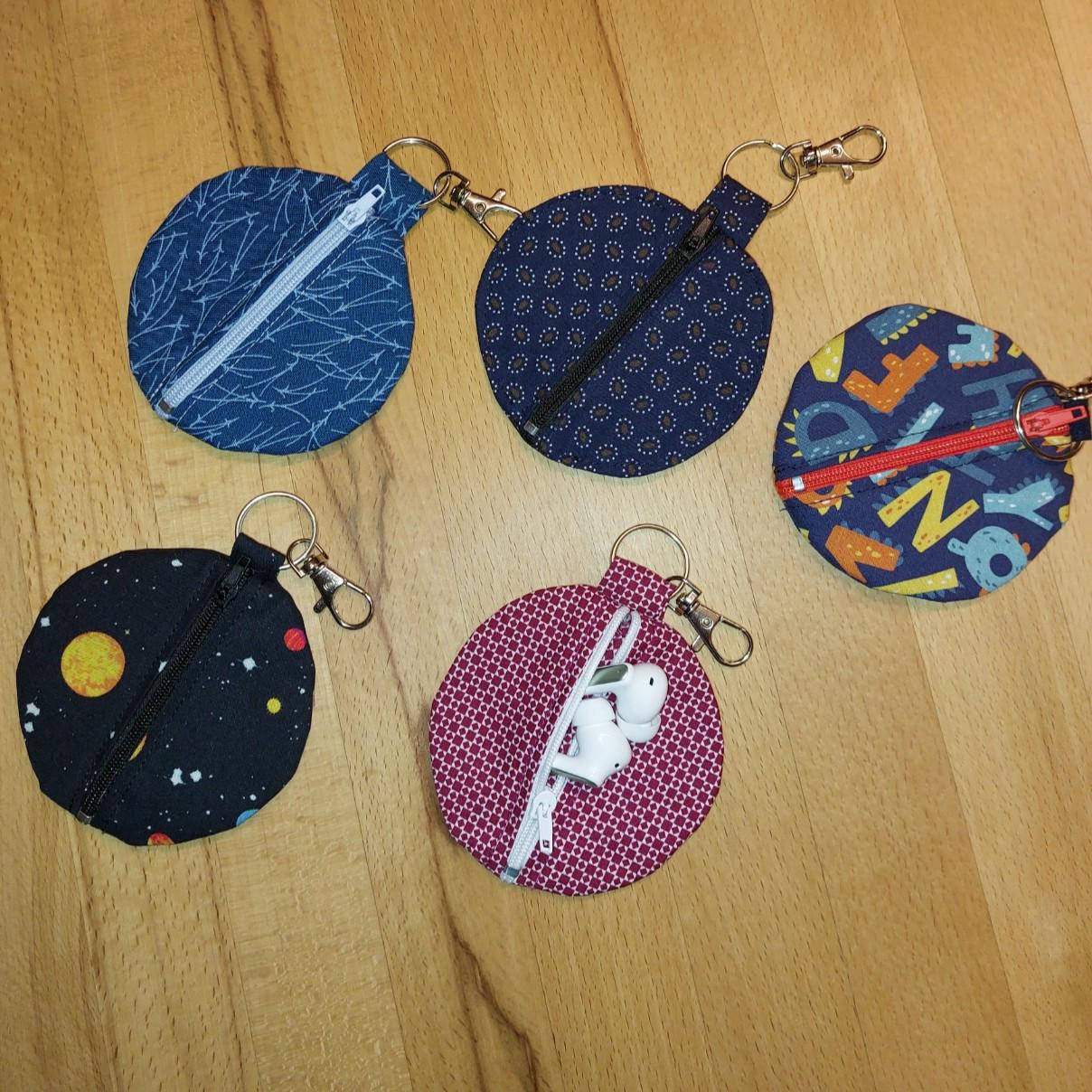 Runde Mini-Bags, Tasche, Hängetäschchen - Diverse Motive | Var. 1 von Tapata