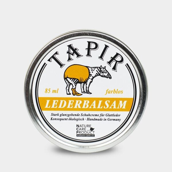 Tapir Schuh- und Lederpflege Tapir Lederbalsam - das Hochglanzwachs für Glattlederschuhe von Tapir Schuh- und Lederpflege