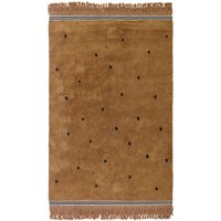 Tapis Petit Kinderteppich Semmie dots brown 170 x 120 cm von Tapis Petit