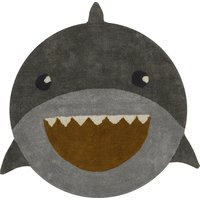 Tapis Petit Kinderteppich Shark grey Ø 110 cm von Tapis Petit