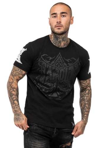 Tapout Herren T-Shirt Normale Passform ACE of Spades, Black/Grey/White, 3XL, 940018 von Tapout