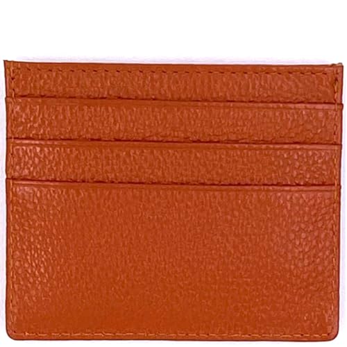 Tapp Collections™ RFID Protect Slim Minimalist Pocket Leather Wallet Card Holder, Original / Bronze, 3.9"x 3"x 0.15", Minimalistisch von Tapp Collections