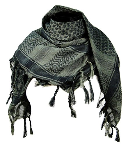 Tapp Collections Kufiya-Halstuch, hochwertiger Shemagh-Schal - - 42 " x 42" with tassels Tapp Collections Kufiya-Halstuch, hochwertiger Shemagh-Schal - - 42 " x 42" with tassels von Tapp Collections