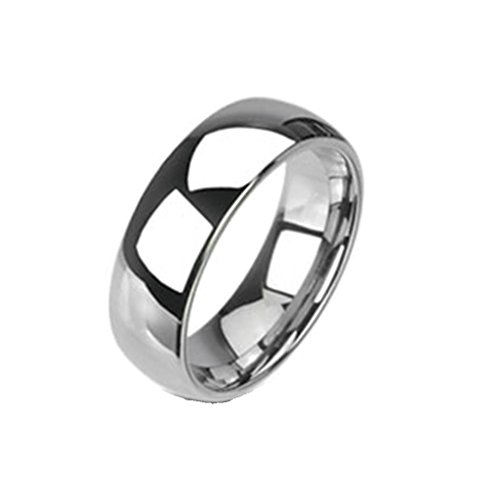 Tapsi´s Coolbodyart® Damenring Herrenring Fingerring aus Tungsten - Wolfram in Silber Classic Line Hochzeits-Ring Trau-Ring von Tapsi´s Coolbodyart