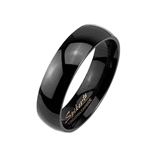 Tapsi´s Coolbodyart® Damenring Herrenring Fingerring aus Tungsten - Wolfram in schwarz von Tapsi´s Coolbodyart