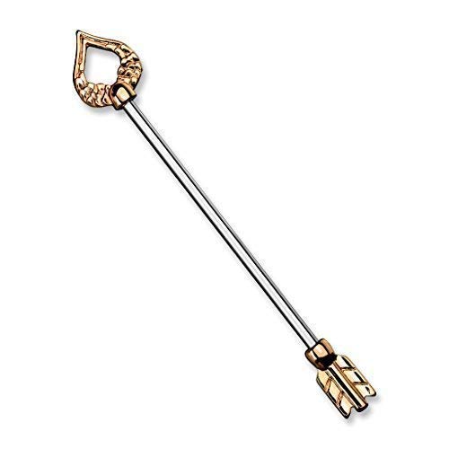 Tapsi´s Coolbodyart Industrial Piercing Barbell Chirurgenstahl Damen & Herren [Tribal Herz] 38mm | Industrial Barbell | Barbell Piercing Ohr | Ohrpiercing Stab | CBABI57_RD von Tapsi´s Coolbodyart