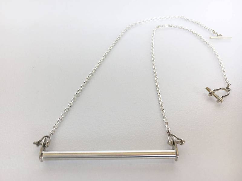 Trapez Bar Halskette | Sterling Silber Zirkus Schmuck Luft Silberschmuck Luftfahrer Trapez Bar Halskette | Sterling Silber Zirkus Schmuck Luft Silberschmuck Luftfahrer von TaraElainaGifts