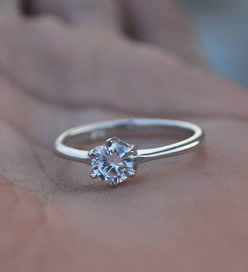 Handgefertigter Statement Ring Aus 925Er Silber von Tarageminternational