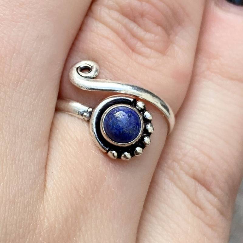 Ring Mit Edelsteinen " Lapislazuli" von TaramarShop