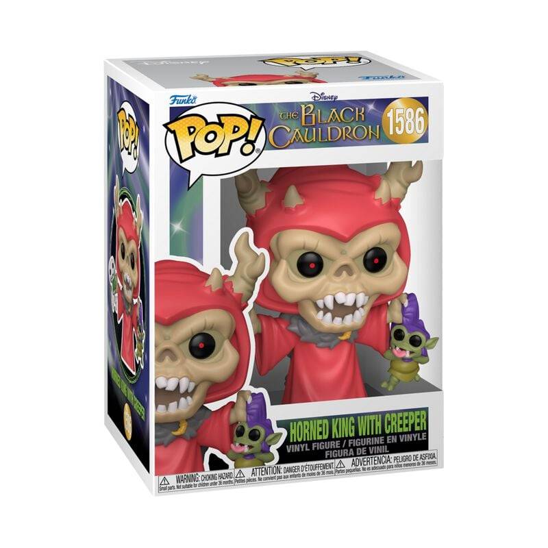 Taran und der Zauberkessel - Horned King with Creeper Vinyl Figur 1586 - Funko Pop! Figur - Funko Shop Deutschland - Lizenzierter Fanartikel Taran und der Zauberkessel - Horned King with Creeper Vinyl Figur 1586 - Funko Pop! Figur - Funko Shop Deutschland - Lizenzierter Fanartikel von Taran und der Zauberkessel