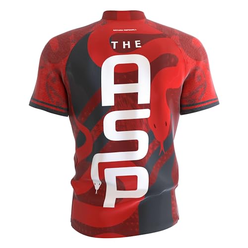 Target Darts Nathan Aspinall Dart Shirt ASP 2024 Edition (Kurz) – Darts Top, Mens Dart Shirts, Coolplay Collarless Pro Darts Shirt, Player Edition T-Shirt, Dart Gifts von Target Darts