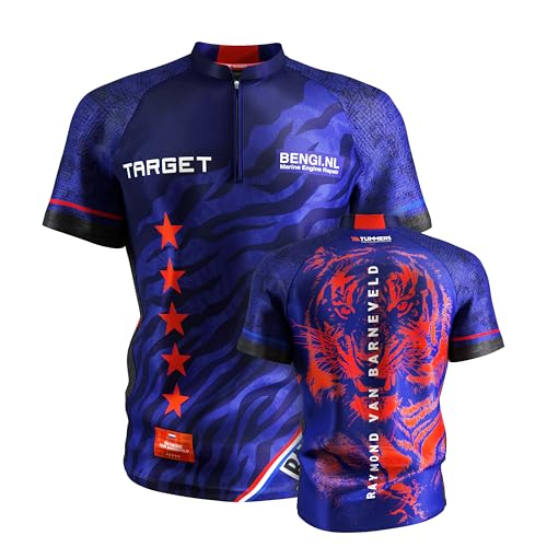 Target Raymond Van Barneveld Collarless Dart Shirt 2025 XXXXL von Target Darts