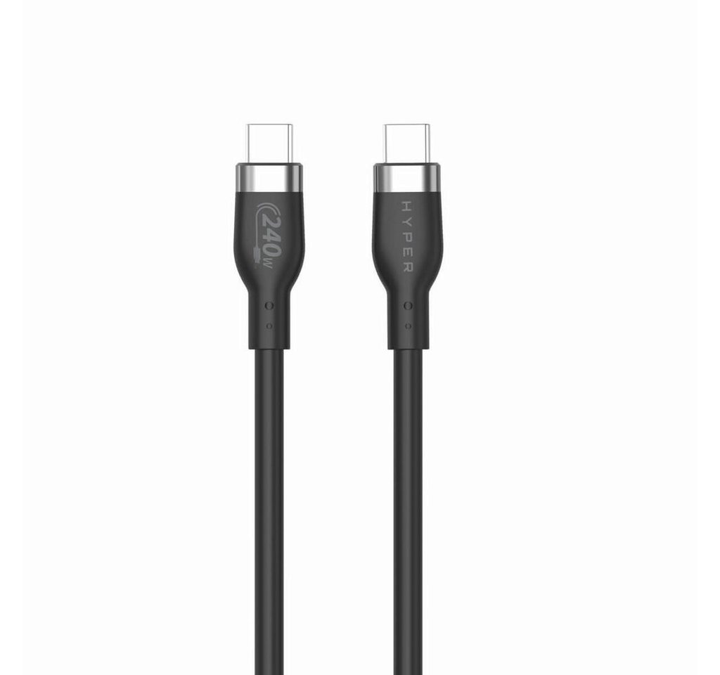 Targus Etui Hyper 2M Silicone 240W USB-C Charging Cable, Black Targus Etui Hyper 2M Silicone 240W USB-C Charging Cable, Black von Targus
