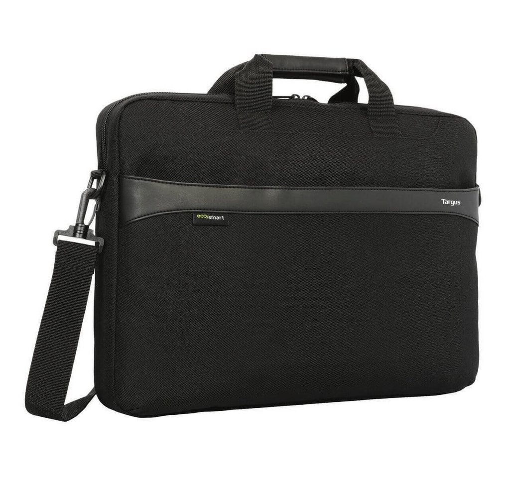 Targus Laptoptasche 14 GeoLite EcoSmart Essential, wasserabweisend, gepolstert, abnehmbarer Schultergurt von Targus