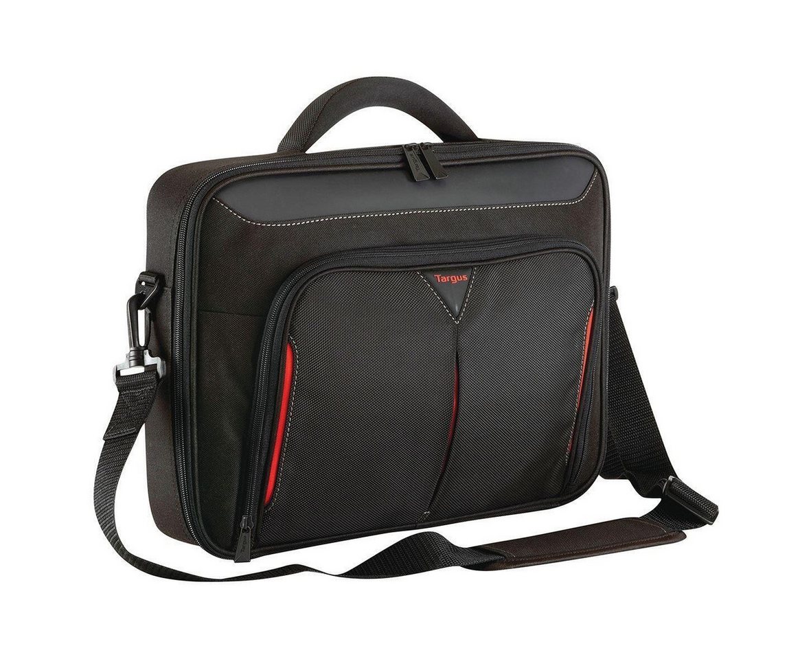 Targus Notebookrucksack Targus Classic+ Clamshell Case 14', schwarz/rot von Targus
