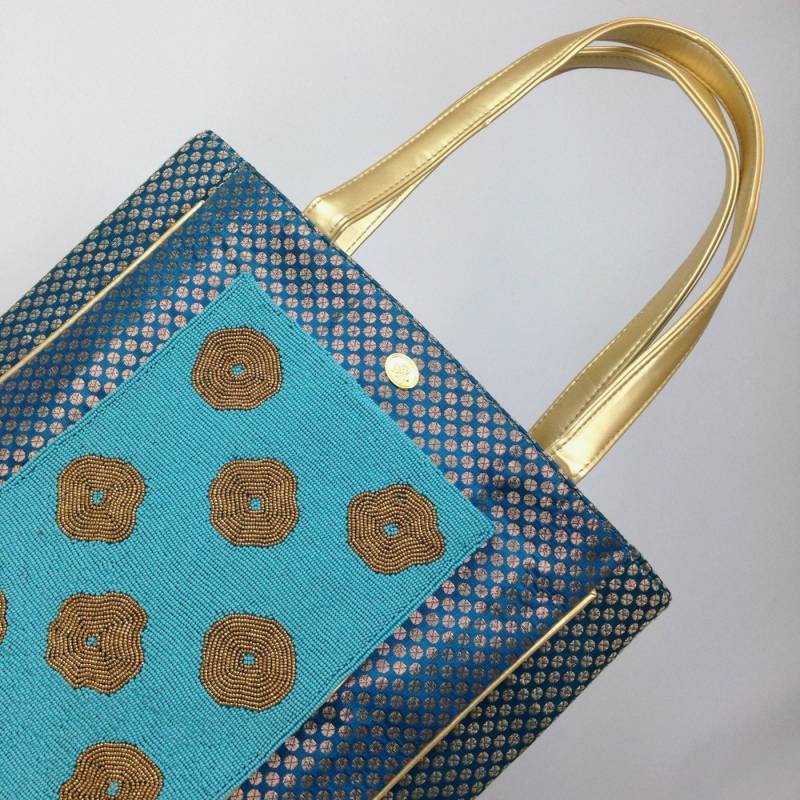 Tarini Exklusive Schultertasche Für Frauen-Wulstige Beutel # Designer in Blau von TariniBags