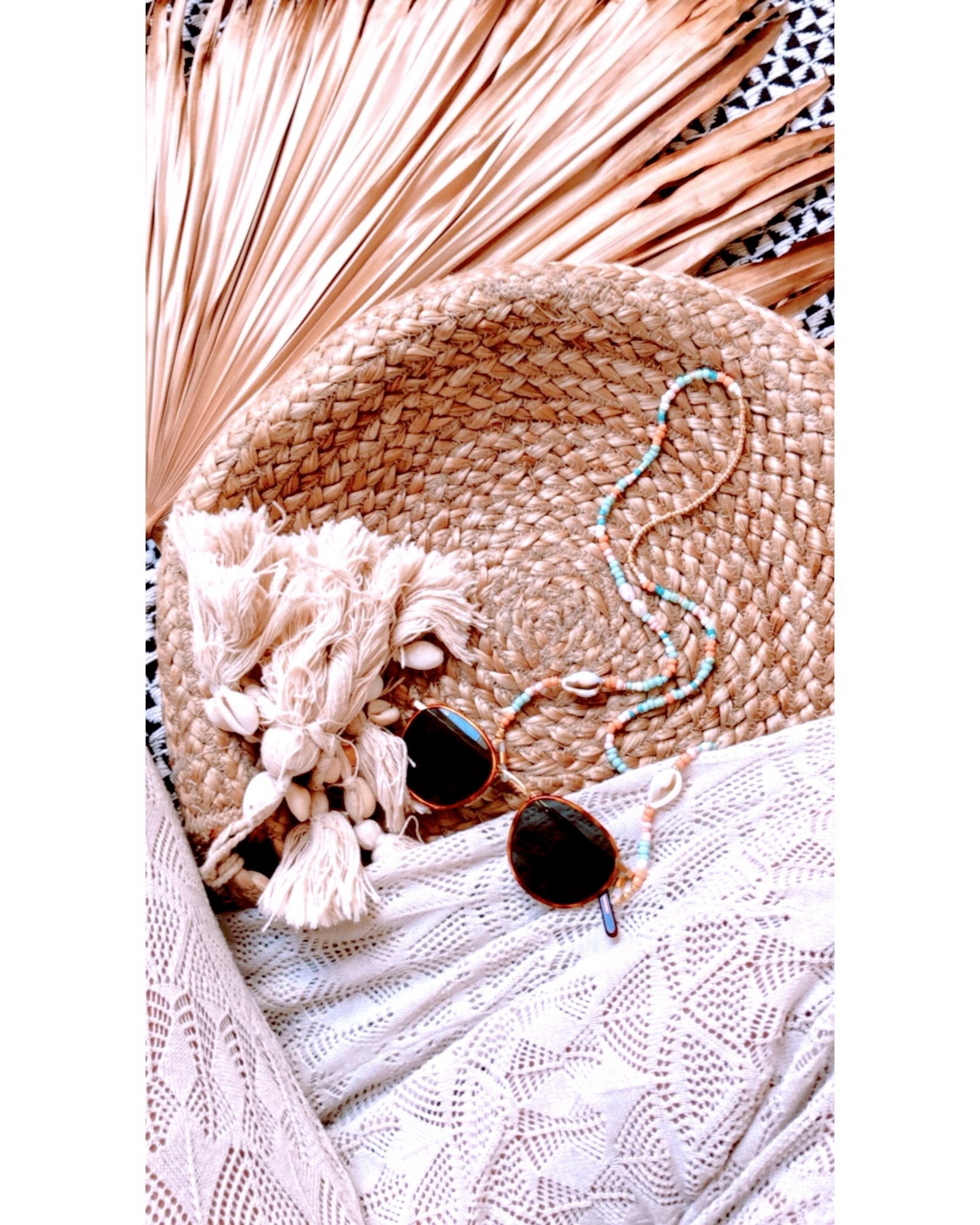 Sonnenbrillenkette ‚Sunshine' von TaroLabel