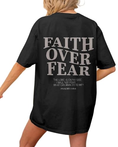 Tarotong Oversize Shirt Damen Kurzarm Longshirt Oberteile Sommer Rückendruck Lässig Blusen Tuniken mit Buchstaben Muster C-Slogan XXL von Tarotong