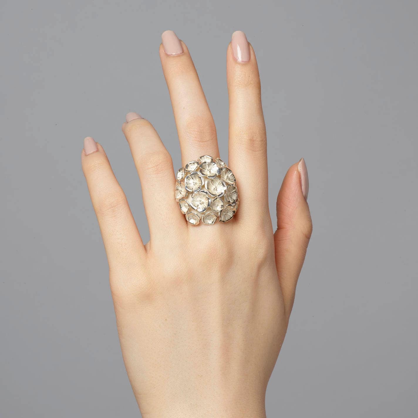 Kirschblüte Cocktail Posy Ring Kirschblüte Cocktail Posy Ring von TarraRosenbaumJewels