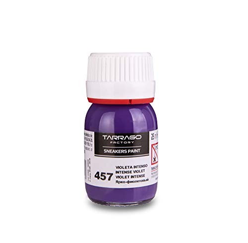 Tarrago |Sneakers Paint 25 ml | Farbe für Sneakers | Für Glattleder, Kunstleder und Leinwand | Intensives Violett (457) von Tarrago