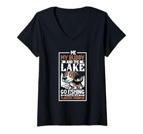 Damen Angeln und Tarsus çatalburun T-Shirt mit V-Ausschnitt Damen Angeln und Tarsus çatalburun T-Shirt mit V-Ausschnitt von Tarsus çatalburun Designs