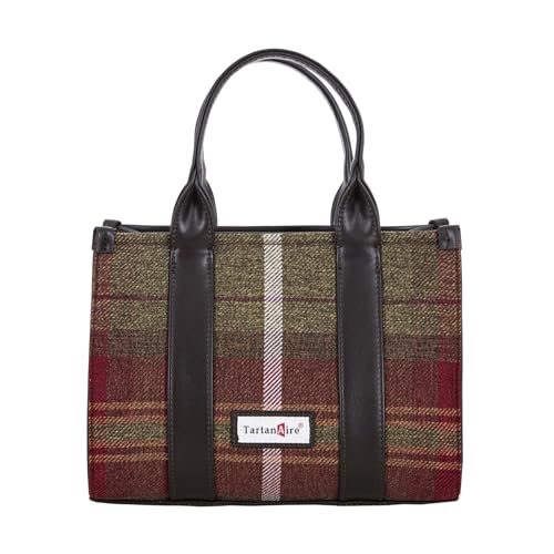 TartanAire Tragetasche für Damen, klein, Tragegriff oben, Damen-Umhängetasche, rotbraun, 10.2*5.5*7.9 inches TartanAire Tragetasche für Damen, klein, Tragegriff oben, Damen-Umhängetasche, rotbraun, 10.2*5.5*7.9 inches von TartanAire