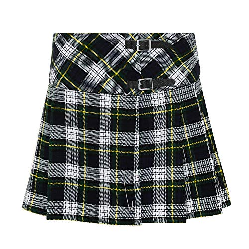 Tartanista Damen Mini-Kilt-Rock 42 cm (16,5") Länge Dress Gordon 36 von Tartanista