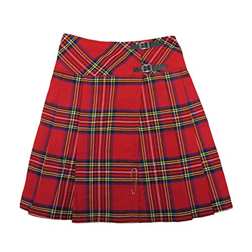 Tartanista - Damen Wickel-Kilt - lang - 58 cm (23“) - Royal Stewart - 56 von Tartanista