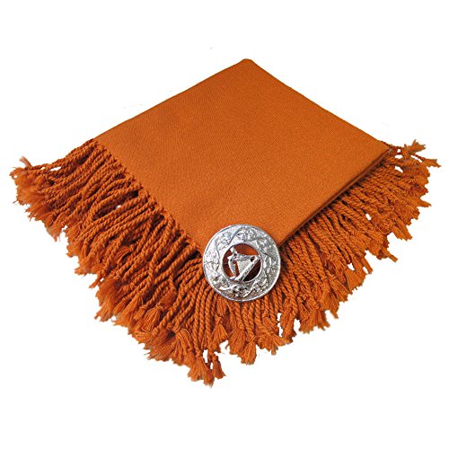 Tartanista - Herren Fly Plaids für Kilt - mit Brosche - Safran Tartanista - Herren Fly Plaids für Kilt - mit Brosche - Safran von Tartanista