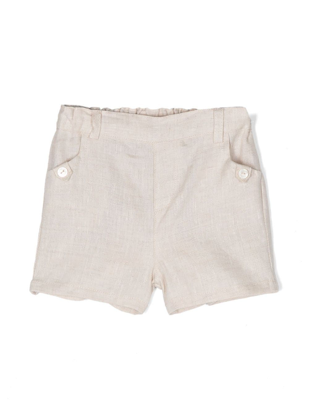 Tartine Et Chocolat Leinenshorts mit Stretchbund - Nude von Tartine Et Chocolat