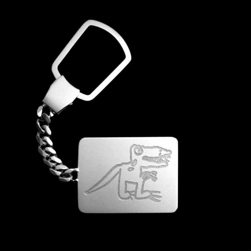 Personalisierte Schlüsselanhänger, Nach Maß Aus Sterlingsilber Schlüsselanhänger Von Den Zeichnungen Ihrer Kinder, Einzigartiges Geschenk von TasarimTakarim