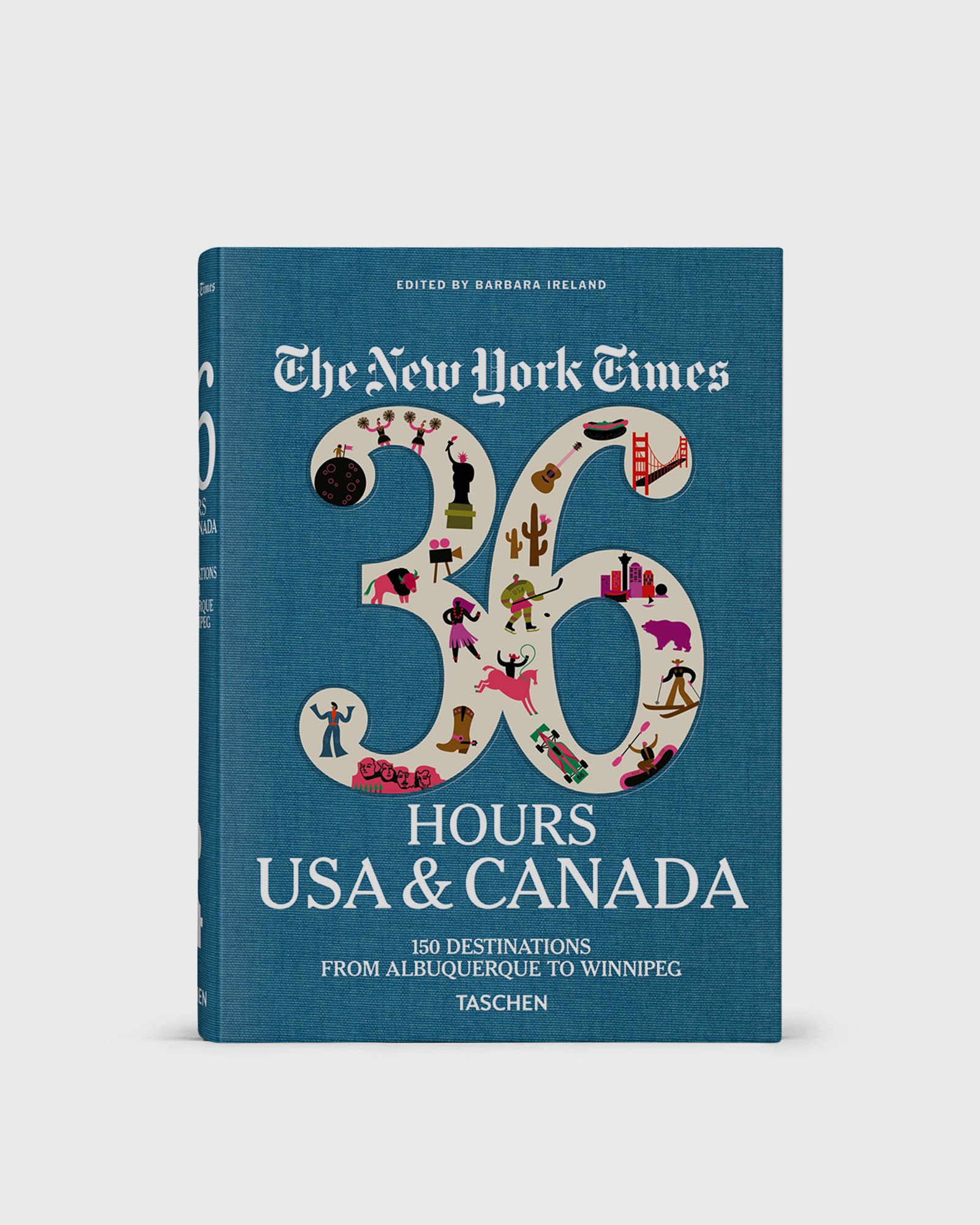 Taschen "The New York Times: 36 Hours. USA & Canada" by Barbara Ireland men Travel multi in Größe:ONE SIZE von Taschen