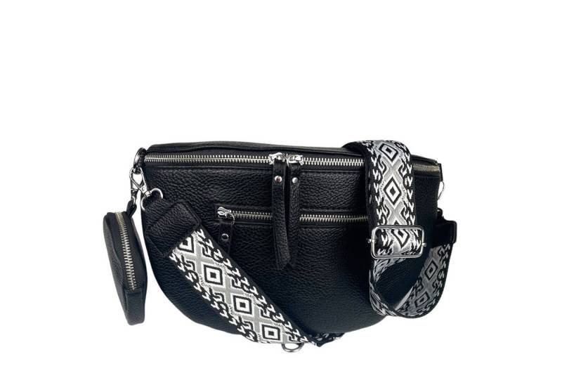 Taschen4life Bauchtasche Damen Brusttasche 3238 Umhängetasche Bauchtasche, mit geräumigem Hauptfach, Schultertasche Cross Body Geldtasche von Taschen4life