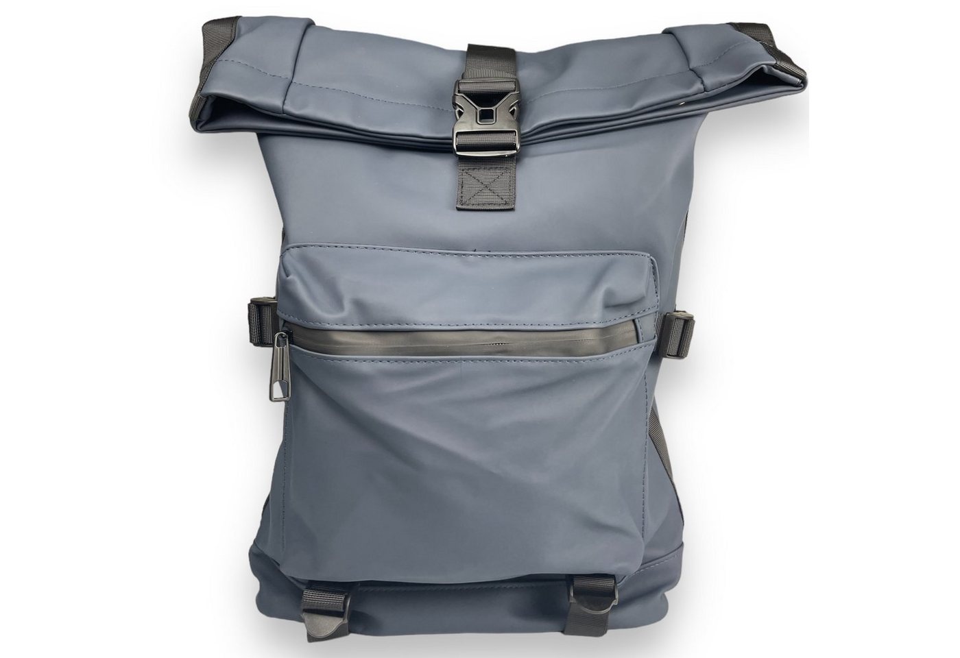 Taschen4life Laptoprucksack Rucksack wasserdicht 9049, Rolltop Backpack, A4 geeignet, Laptopfach, wetterfest von Taschen4life