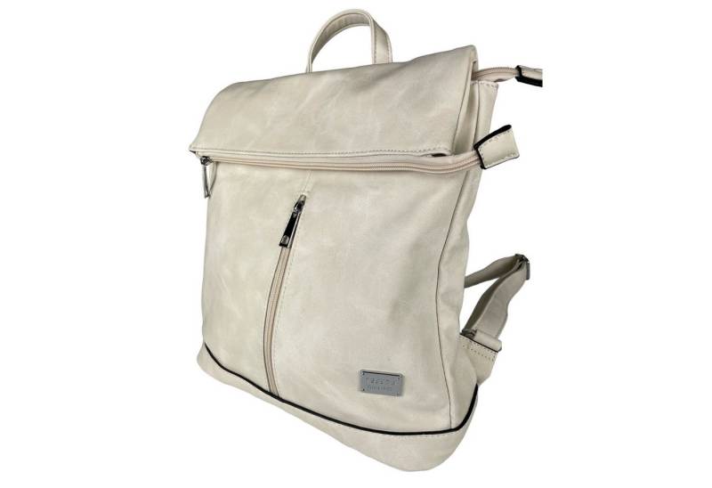 Taschen4life Rucksack 2in1 Rucksack & Umhängetasche in Einem D5623, Damen Rucksacktasche, Fächer, schnell umbaubar, Multifunktionsrucksack von Taschen4life