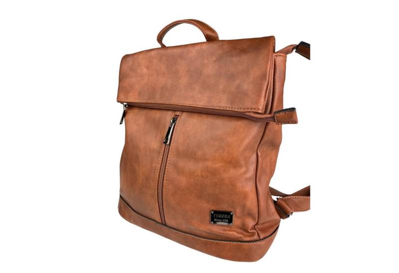Taschen4life Rucksack 2in1 Rucksack & Umhängetasche in Einem D5623, Damen Rucksacktasche, Fächer, schnell umbaubar, Multifunktionsrucksack von Taschen4life