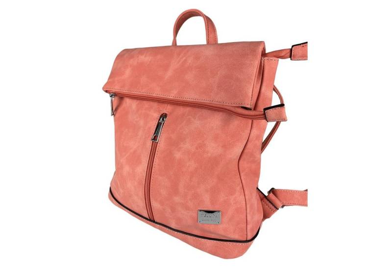 Taschen4life Rucksack 2in1 Rucksack & Umhängetasche in Einem D5623, Damen Rucksacktasche, Fächer, schnell umbaubar, Multifunktionsrucksack von Taschen4life