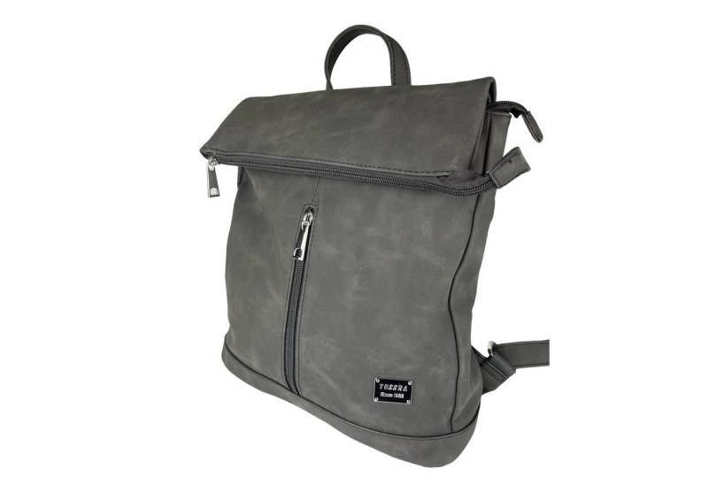 Taschen4life Rucksack 2in1 Rucksack & Umhängetasche in Einem D5623, Damen Rucksacktasche, Fächer, schnell umbaubar, Multifunktionsrucksack von Taschen4life