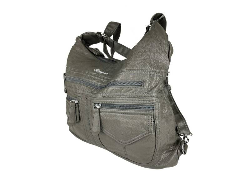 Taschen4life Schultertasche Rucksacktasche AK3435 Multifunktionstasche Schultertasche, Rucksack von Taschen4life